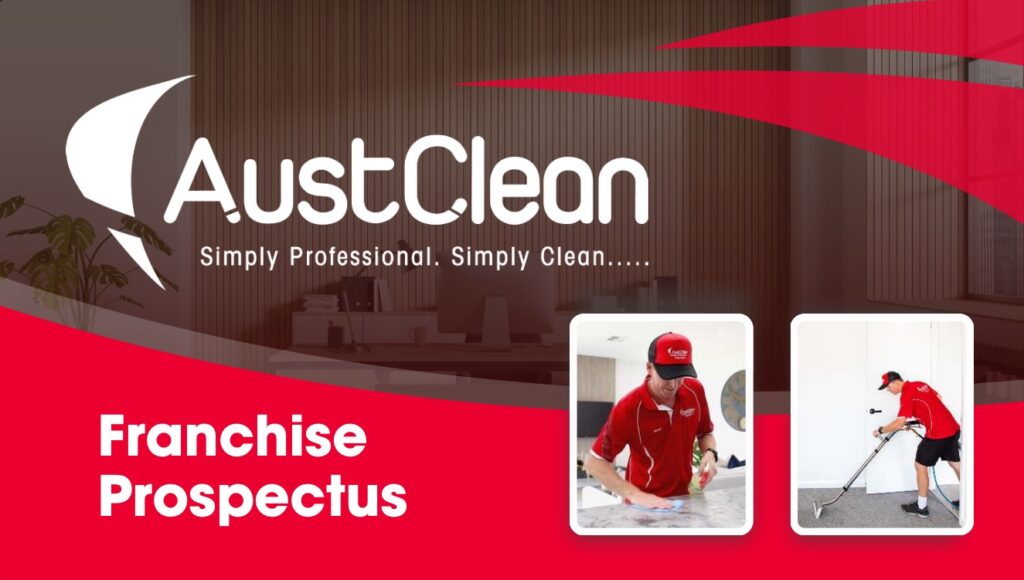 AustClean Franchise Prospectus Cover - Premium Carpet & Interior Cleaning Business Opportunities Australia
