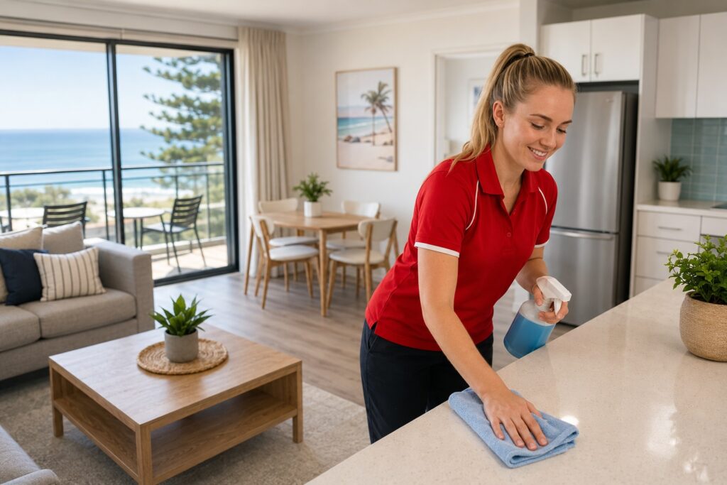 AustClean's comprehensive Airbnb cleaning checklist