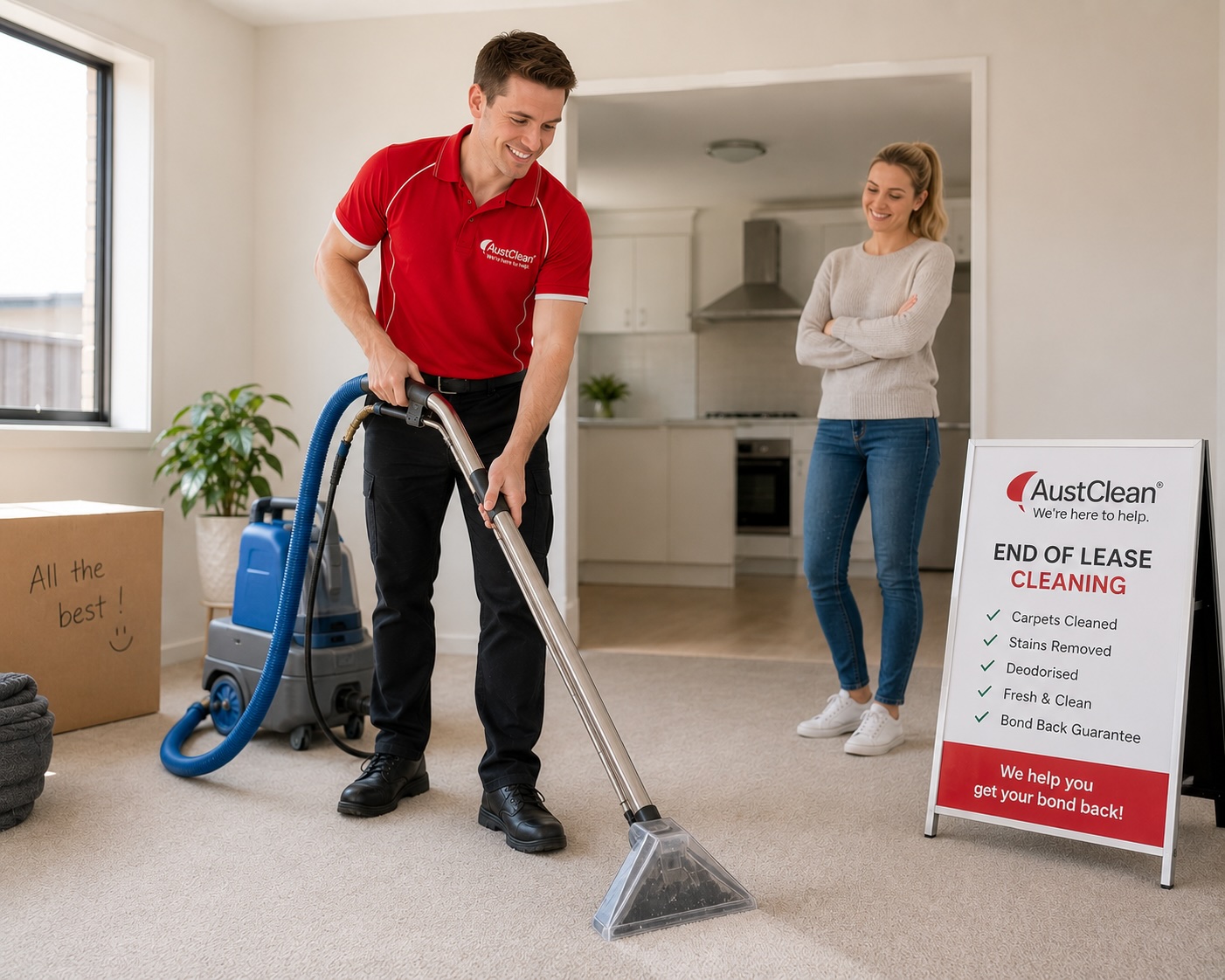 End of Lease Carpet Cleaning in Australia 1 End of lease carpet cleaning service by AustClean