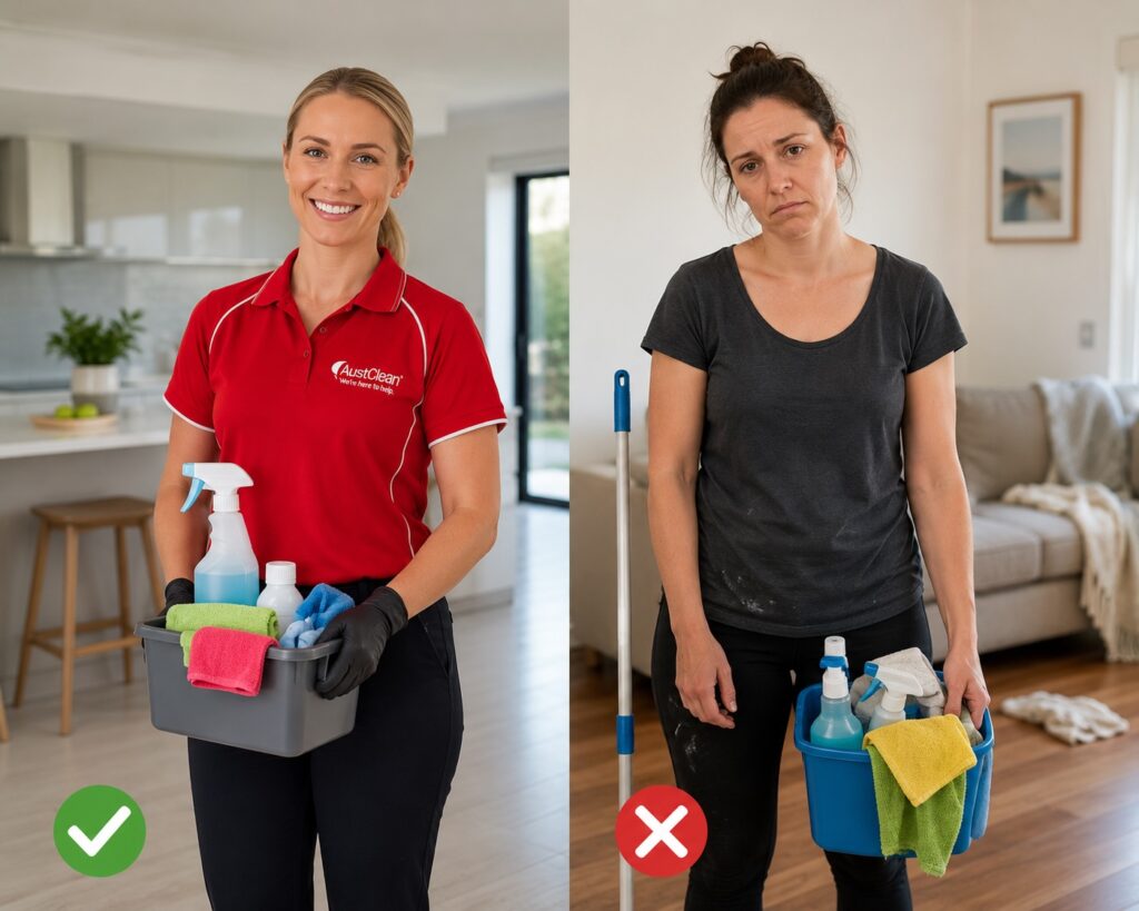 Comparison between cleaning franchise and independent business