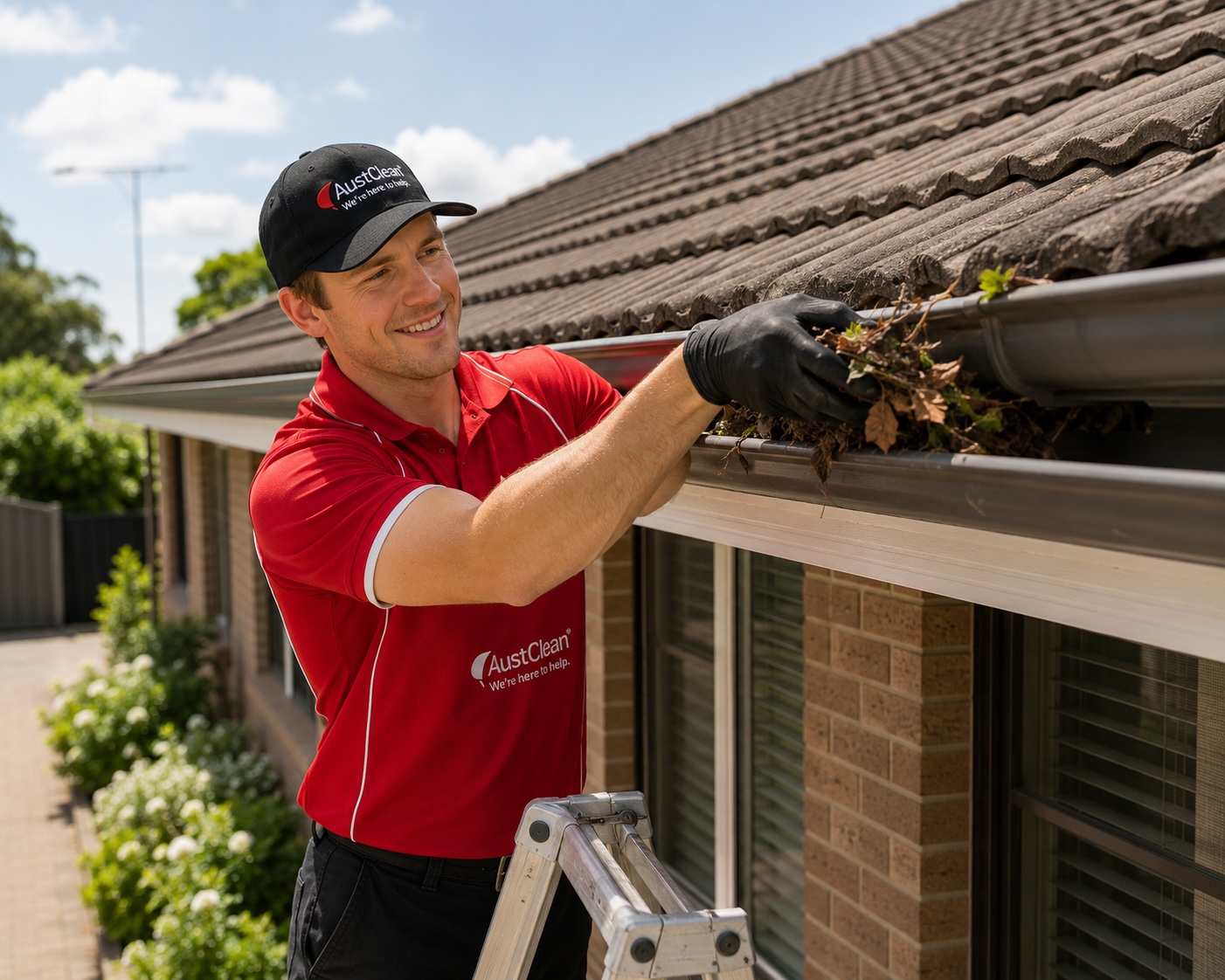 Best Time to Book Gutter Cleaning in Australia 1 Professional gutter cleaning service by AustClean